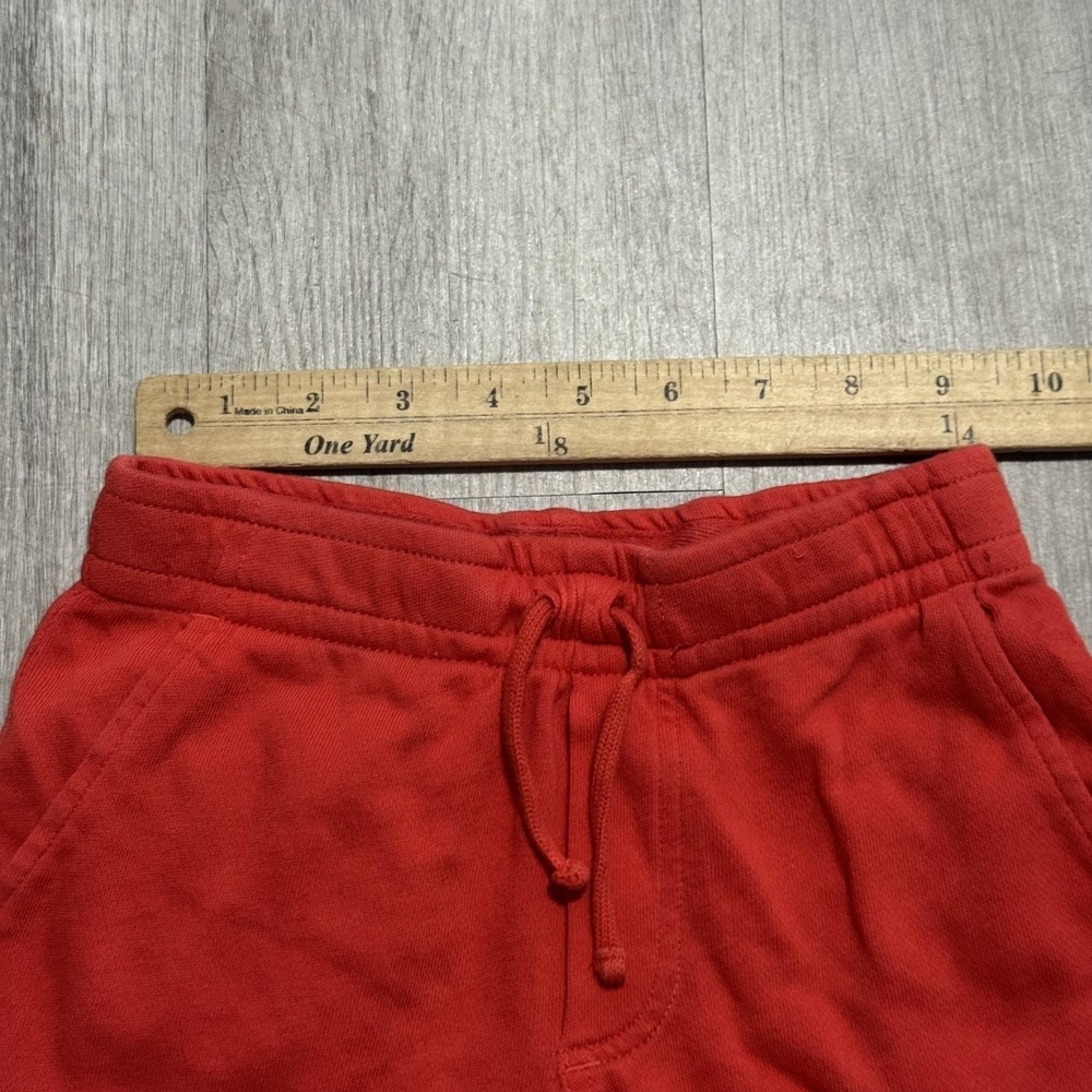 Polo Ralph Lauren Shorts Boys 4T Red Big Pony Sweat French Terry Elastic Waist - Picture 3 of 5